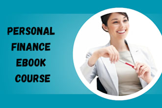 write personal financial ebook and personal finance course