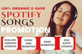 run ads campaign, boost spotify music promotion using email marketing