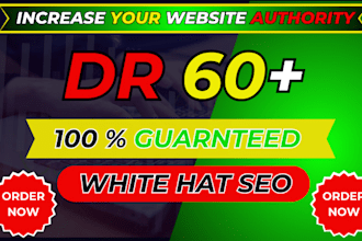 boost your domain rating to 60 plus with premium backlinks