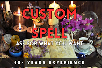 cast powerful custom wish spell, custom spell obsession spell, love spell