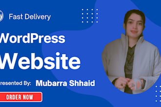 create a stunning wordpress website