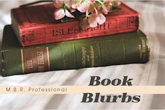 craft your book description or book blurb