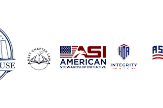 design law attorney law firm lawyer and political logo