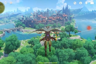explore you with a world of adventure similar to genshin impact, open world mmos