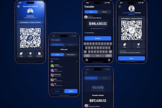 develop money transfer app bank app payment app loan app fintech app