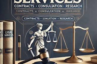 provide expert contract drafting, legal consultation, and legal research
