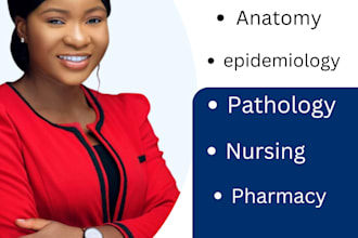 do pathology research, nursing, case study, physiology, pharmacology, anatomy