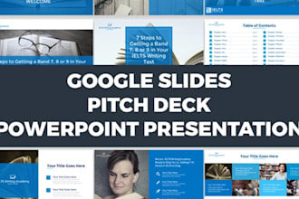presentation template on powerpoint google slides keynote investor pitch deck