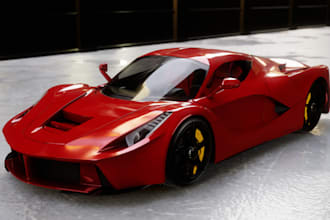 setup 3d sport car for gta,fivem car design,3d aerodynamic,detailed car cockpit
