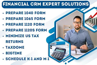 prepare and minimize 1065 1040 1120 and 1120s US tax returns taxdome bigtime VA