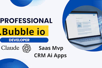 bubble website development, build bubble app, low code lovabl mvp saas developer