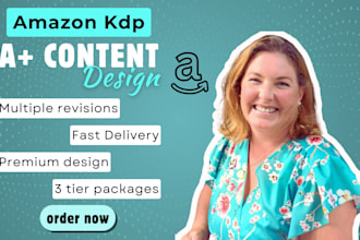create eye catching amazon a plus content to boost your books visibility