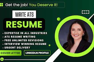 skillfully write CV resume writing services ats complaint cover letter linkedin