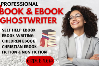 ebook ghostwriter, KDP book writer, ghost book writer, non fiction ghostwriter