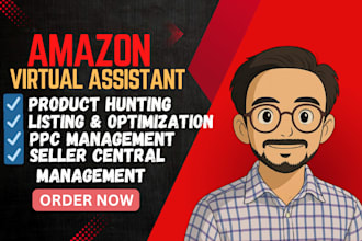 be your expert amazon fba virtual assistant amazon VA
