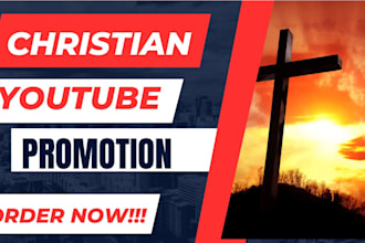 do targeted christian youtube video promotion to boost your channel