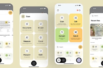 develop ai scanner app, ai compliance app, ai receipt app, ai document app
