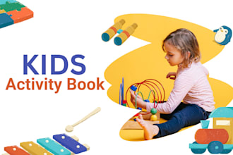 design engaging kid activities books coloring book workbook worksheet