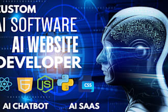 do ai software, full stack website backend, frontend developer crm, pos, ai saas