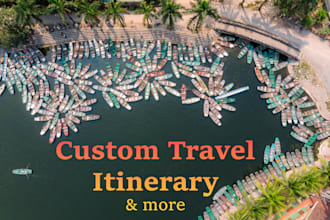plan your perfect personalized travel itinerary