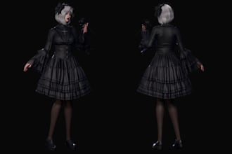 craft 3dhuman model,animaze avatar model,3d vrm model file,rigging,mona oncyber