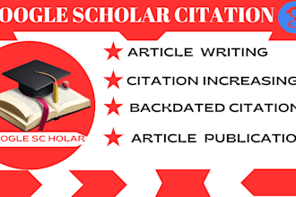 increase citation on your google scholar profile through indexed journal