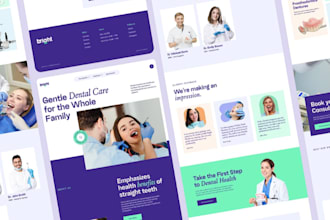 design medical, healthcare, assisted living, dental, and home care websites