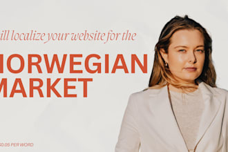 localize your website for the norwegian market