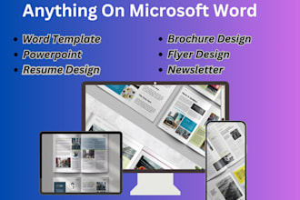 design stunning brochures, flyers, newsletters, reports, proposals in 24hrs