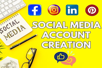 create and setup facebook business page, fb fan page , social media setup