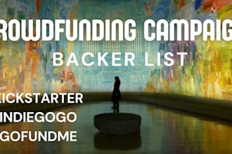 supply active crowdfunding gofundme indiegogo kickstarter backers list