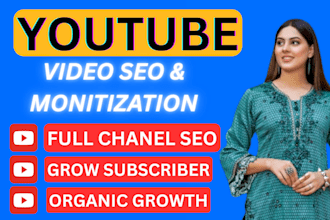 be a youtube  video SEO expert for video top rangking