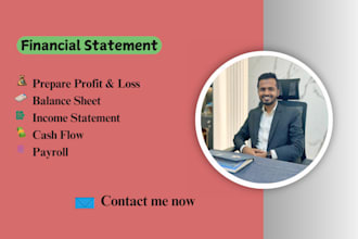prepared financial statement, balance sheet payroll