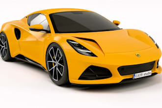 build 3d realistic car, 3d rendering, fivem, interior exterior, lego, gtav model