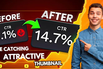 professional youtube thumbnails to increase subscribers