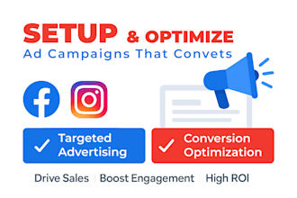 create and optimize facebook and instagram ad campaigns