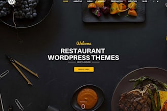 create an impressive restaurant website online food ordering with wordpress