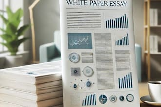 do research and write white paper, case studies, and online tutoring
