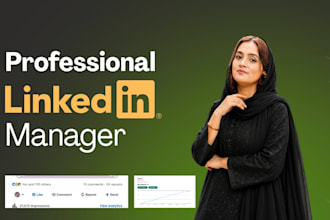 be your linkedin manager and grow your connections manually