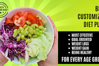 create a personalized diet plan to help you lose weight n achieve optimal health