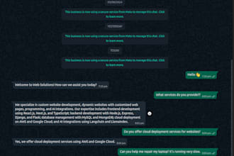create whatsapp chatbot with whatsapp bot api and chat gpt, custom gpt