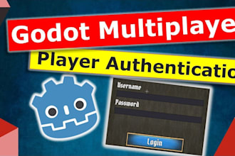 build 2d, 3d multiplayer or single player rpg godot game, game prototype,gui,map