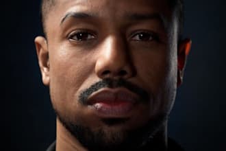create a realistic 3d character model, 3d head, 3d face for commercial use
