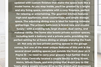 write a compelling property description for your listing