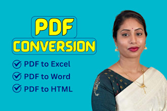 convert PDF to excel, CSV, word, power point, HTML, autocad, text, and image