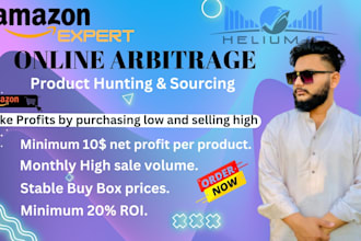 do amazon online arbitrage product research for the USA and UK markets