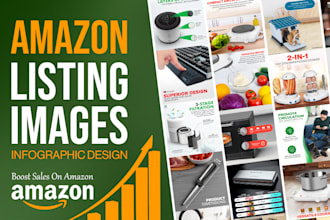 boost sales with amazon listing images and infographic