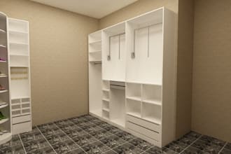 do 3d locker room, 3d fitting dress room, dressing room design