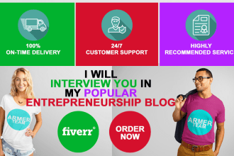 interview you in my popular entrepreneurship blog