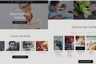 book author website, ebook website, course, children book author website